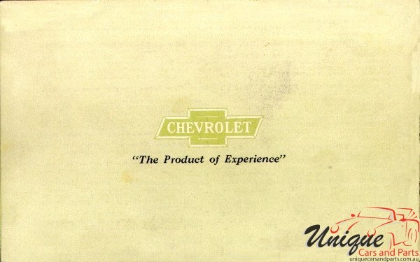 1922 Chevrolet Brochure Page 16